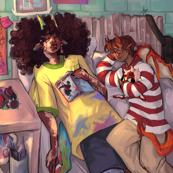 Richas & Pepito, de Qsmp.